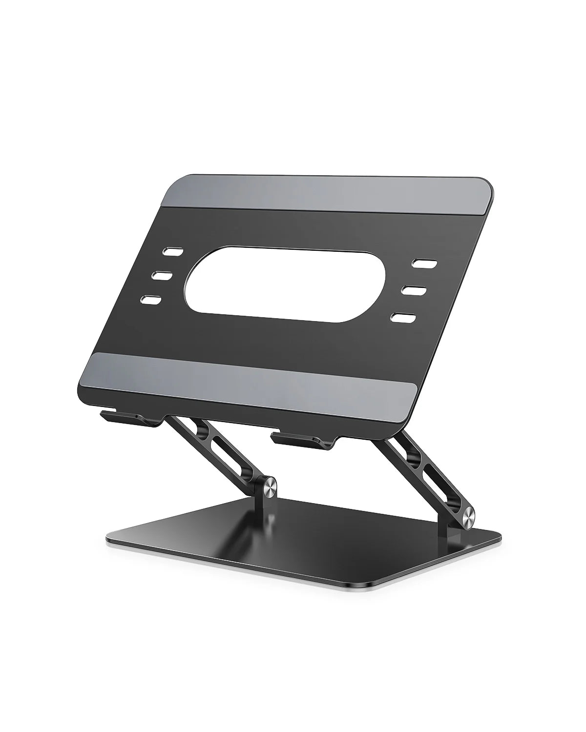 ST05 Laptop Stand Adjustable Aluminum Laptop Stand for Desk Ergonomic Computer Riser Sturdy Notebook Stand Laptop within 10-17”