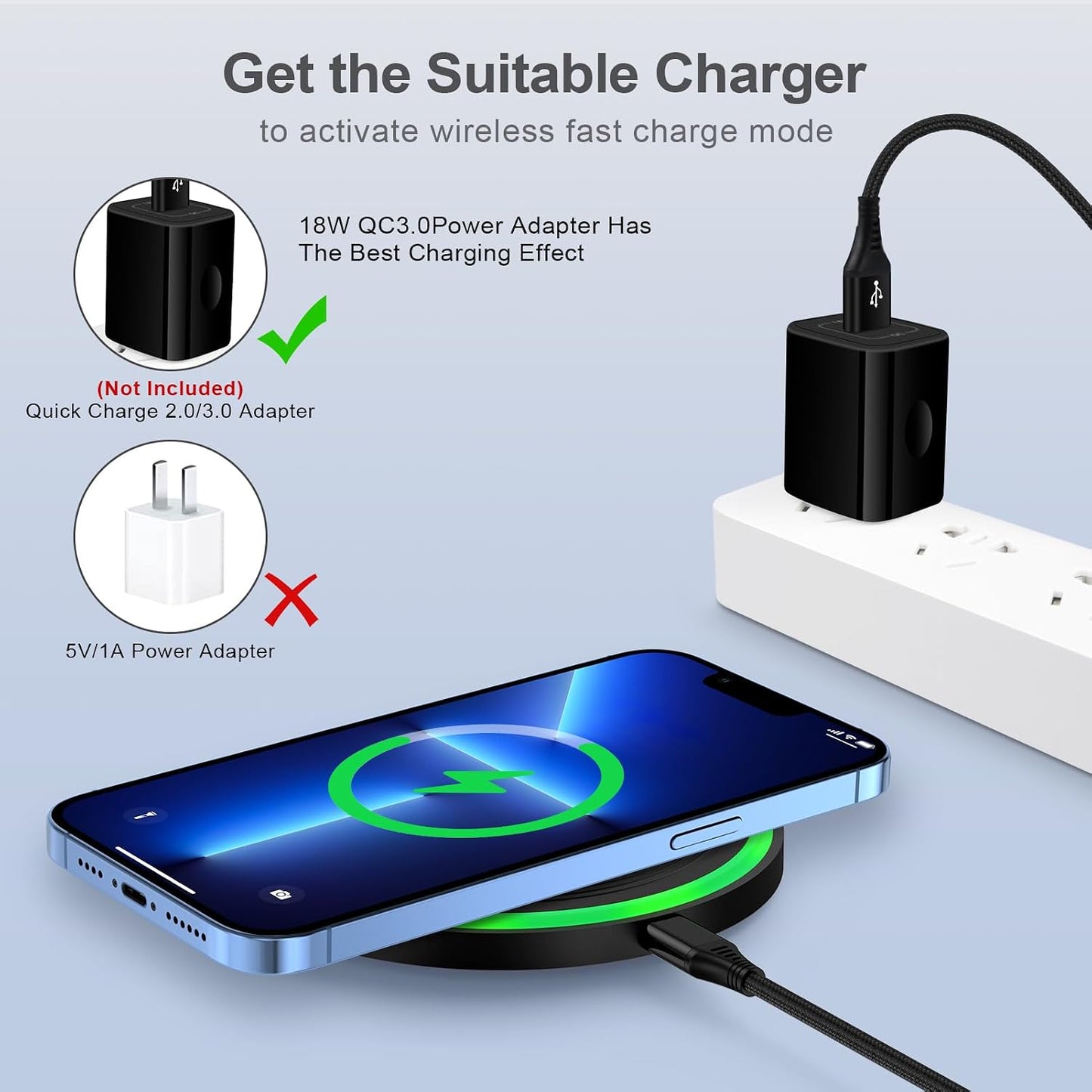 Pixel 10 Stand Wireless Charger Pad Fast Charging Android Phone Mat for Google Pixel 10/10 Pro XL/9/8/7,15W Wireless Charging Stand Station for Samsung Galaxy S25 S24 Ultra Plus/S23/S22/Z Fold Flip 7