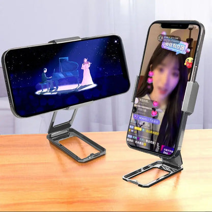 360 Rotation Foldable Stand Back Clip Phone Ring Holder Multi Angle Portable Desk Metal Finger Kickstand