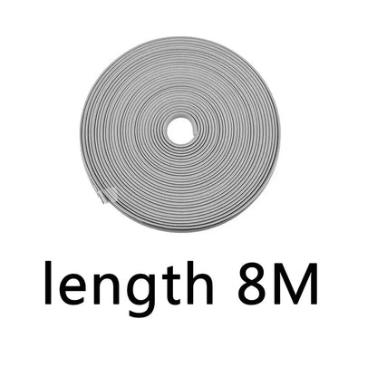 4M / 8M Car Rim Protect Strip Wheel Edge Protector Bright Matte Car Wheel Sticker General Automotive Wheel Rim Decorative Strip
