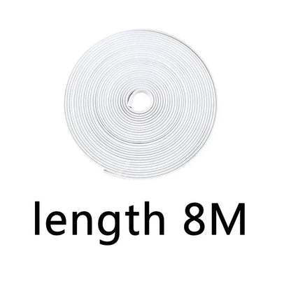 4M / 8M Car Rim Protect Strip Wheel Edge Protector Bright Matte Car Wheel Sticker General Automotive Wheel Rim Decorative Strip