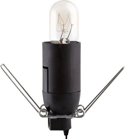 Himalayan Pink Salt Lamp Basket & Dimmer Cord Bulb