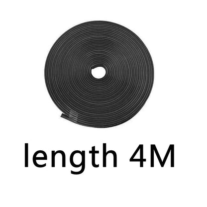 4M / 8M Car Rim Protect Strip Wheel Edge Protector Bright Matte Car Wheel Sticker General Automotive Wheel Rim Decorative Strip